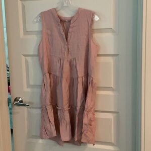 Dusty Rose Summer Dress